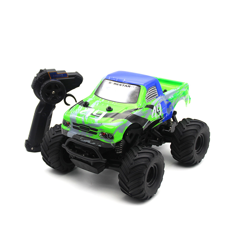 未来玩具先生 儿童遥控汽车模型充电大轮胎攀爬越野车
