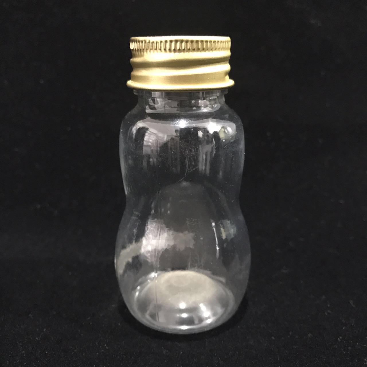 厂家直销PET塑料瓶60ml铝盖包装塑料瓶 压瓶糖果瓶食品密封瓶