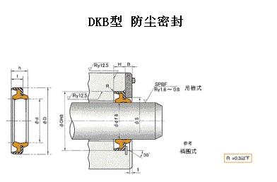 DKB型日本NOK 液压防尘密封圈