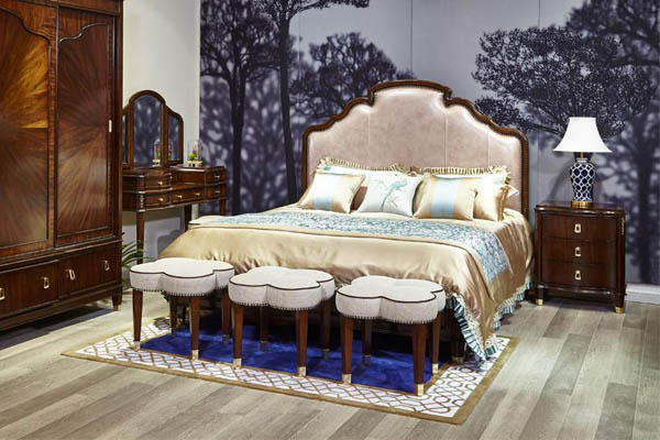 南昌卧室进口实木家具软靠1米8舒适柔软双人床厂家直销