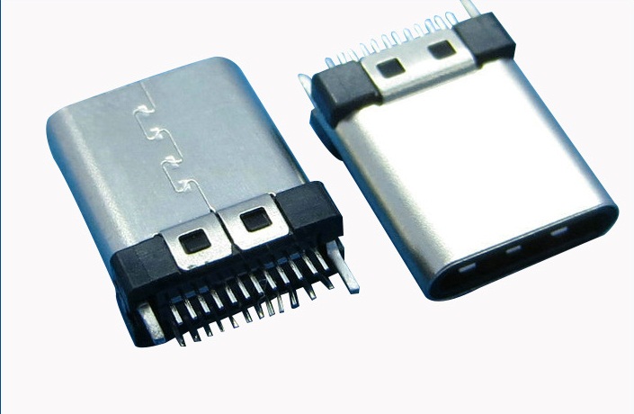 USB3.1type C型（冲压壳薄膜夹板型）USB母座