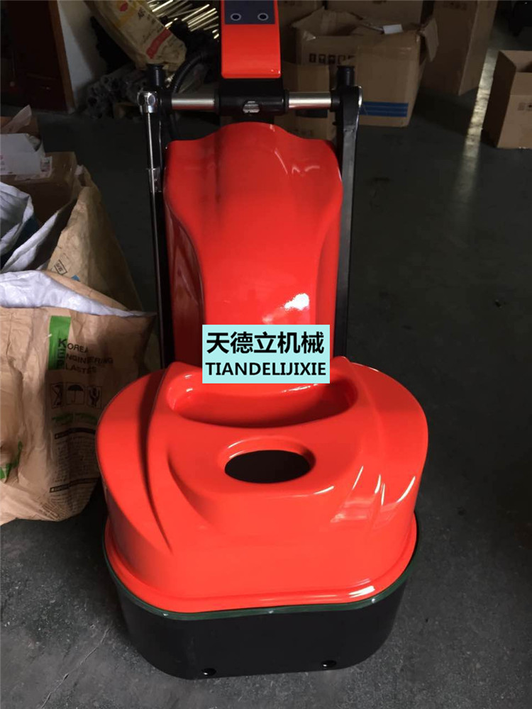   6头金刚砂耐磨地坪打磨机  4KW水泥硬化地坪抛光机西门子电机