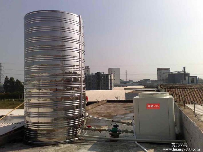 广州酒店用太阳能热泵热水器安装