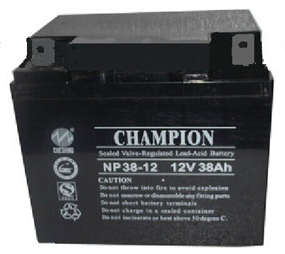 冠军蓄电池NP38-12|12v38ah含税价格