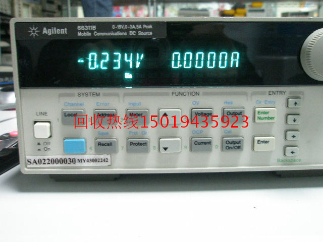 Agilent66311B 移动通信直流电源, 15V, 3A