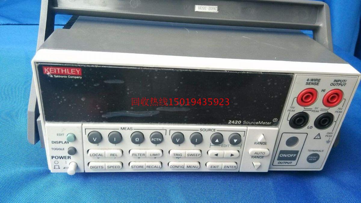 Keithley2420C型带接触检测的大电流数字源