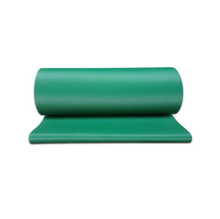 绿色5mm平面PVC输送带