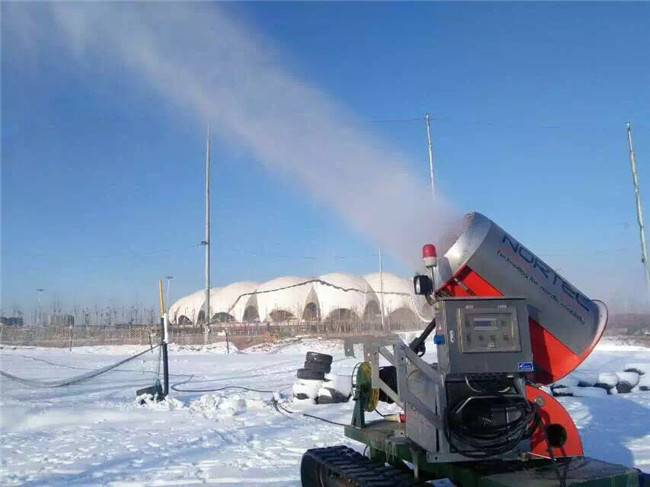 滑雪场设备操作方法 造雪机运行说明