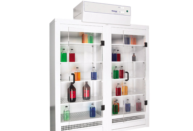 实验室用抽风式化学品储存柜aslab提供