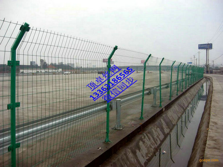 鹤壁护栏网厂家 浸塑铁丝网 双边丝护栏网