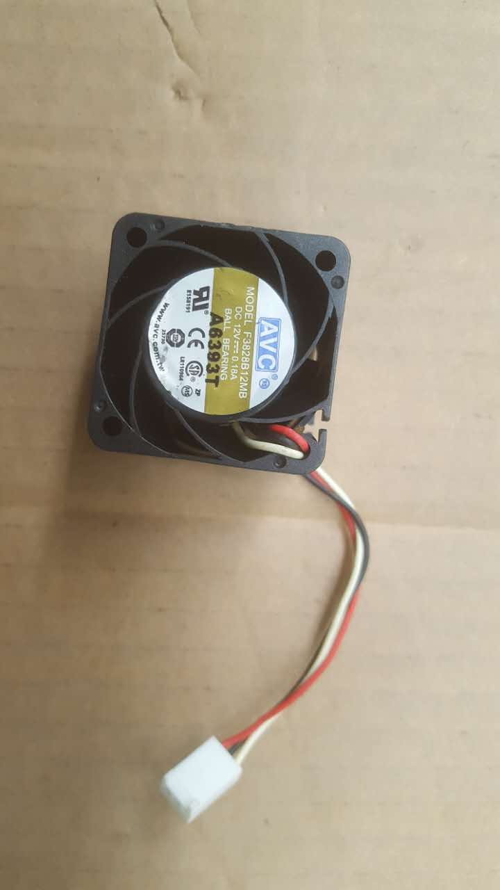 F3828B12MB AVC 38*38*28MM 12V 0.18A 轴流风扇