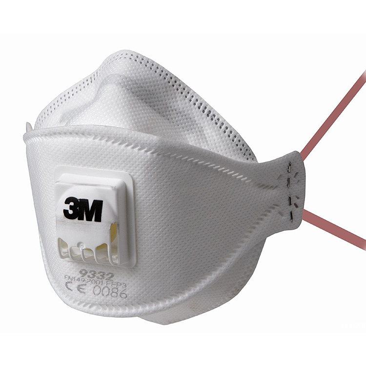 3M 9332 FFP3防尘口罩 医用防护口罩 禽流感口罩