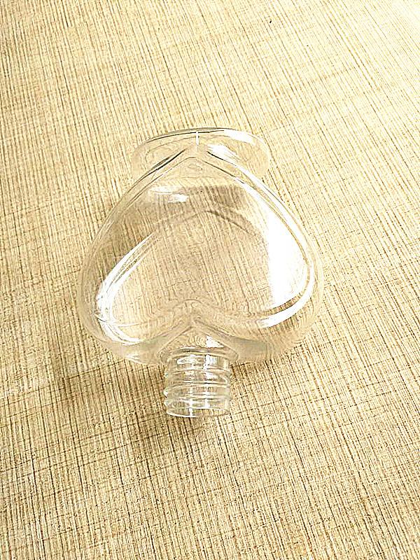 鑫科鹏YP04塑料指甲油瓶心形指甲油瓶