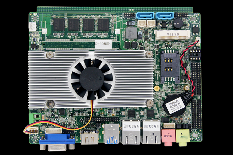 供应4010U/3.5寸工控主板可集成硬盘低功耗支持无风扇运行