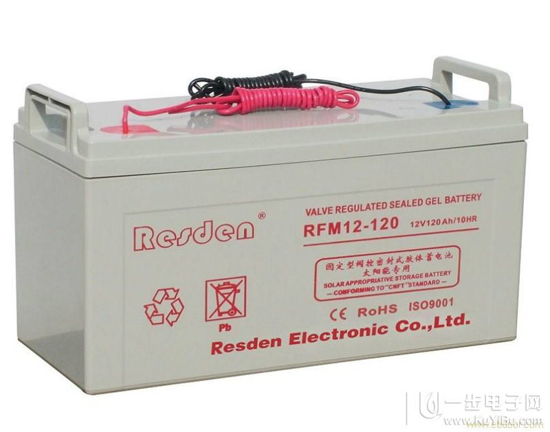 Resden雷斯顿蓄电池6FM-7 12V7Ah蓄电池