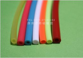 彩色硅胶管 彩色耐高温硅胶热缩管