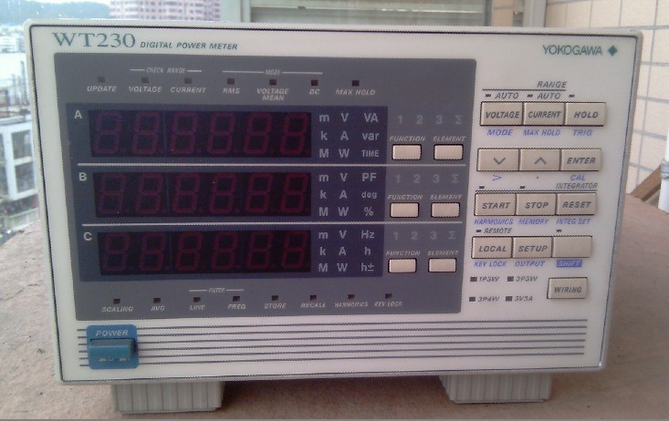 日本横河YOKOGAWA WT230数字功率计