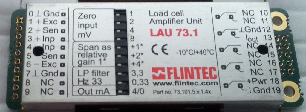 Flintec（富林泰克） LAU73.1传感器信号放大器