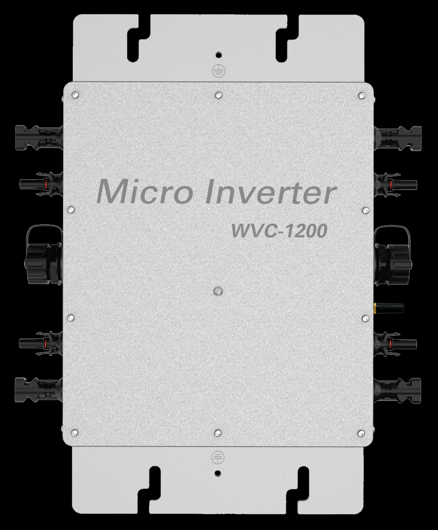 逆变器 光伏 太阳能 并网 微型逆变器WVC-1200W太阳能发电系统