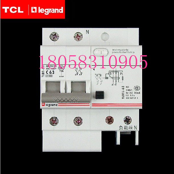 断路器 TCL罗格朗断路器 TCL罗格朗小型TLBLE-63/3P/C25A断路器