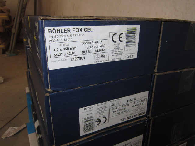 伯乐6010焊条BOHLER  FOX  CEL  E6010管道焊条  E6010焊条