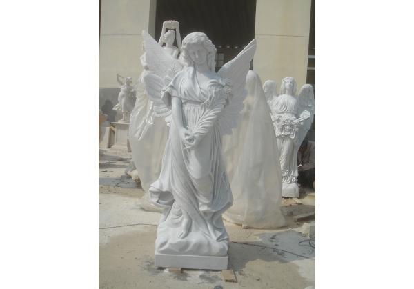 原著供应西方人物雕塑 欧式小天使雕塑批发 供应绿地景观摆件