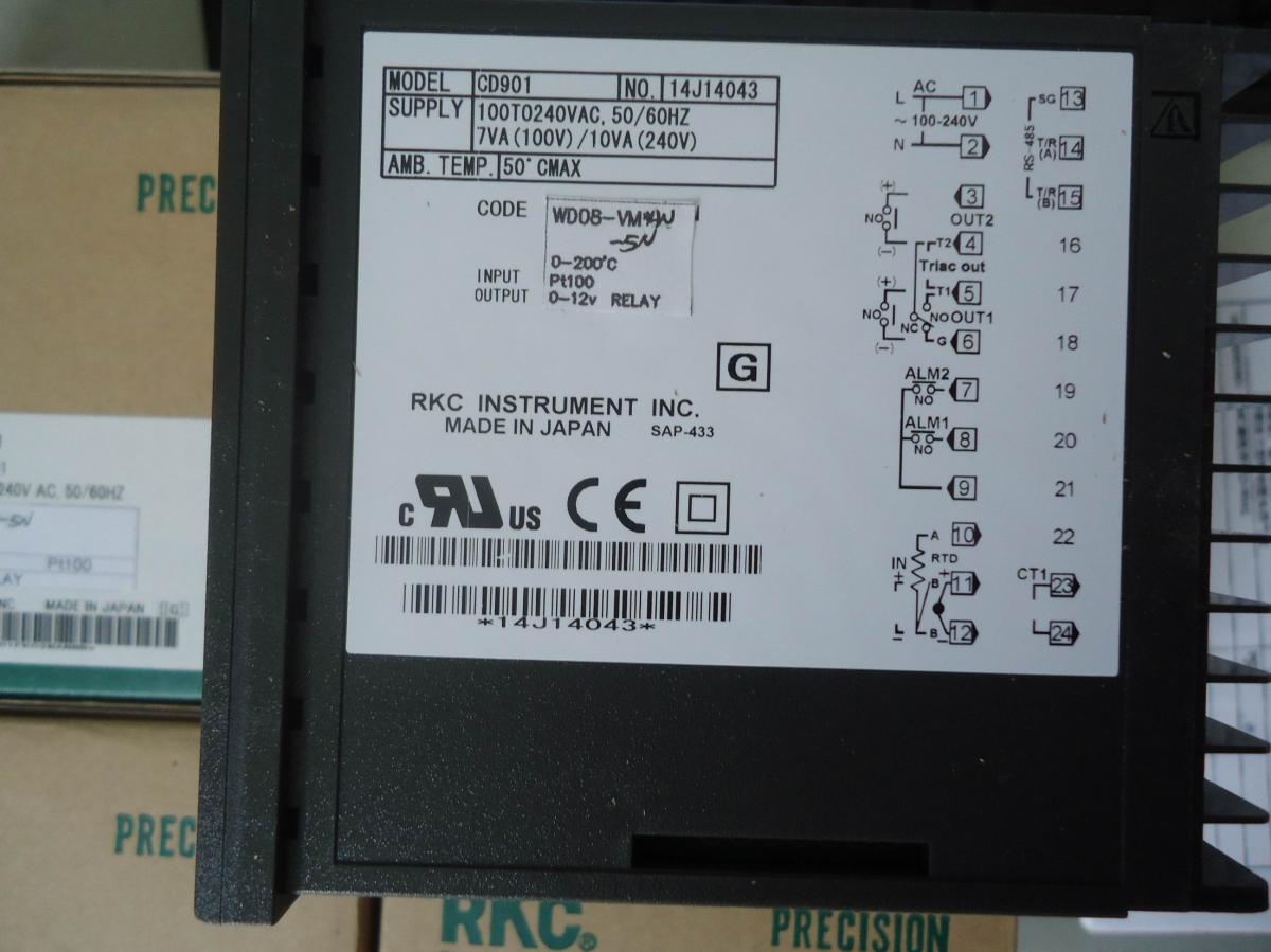 供应RKC温控器现货特价CD901FK02-8*AN