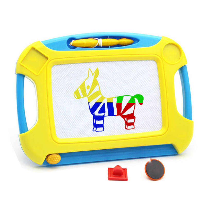 未来玩具先生 儿童画板ABS塑料涂鸦画写板彩色磁性写字板