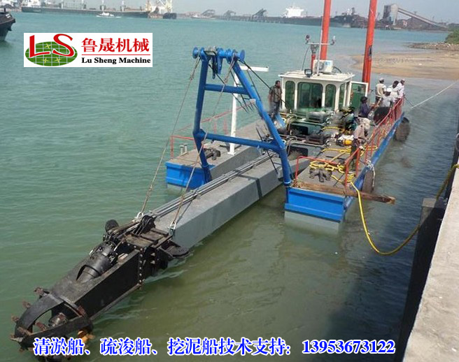 江河绞吸式清淤船机械设备、大型绞吸式挖泥船、绞吸式挖泥船作用
