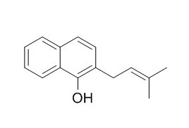 1-Hydroxy-2-prenylnaphthalene对照品(标准品) | CAS: 16274