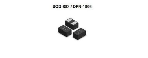 ESD82DE005M05-C瞬态抑制二极管SOD-882封装