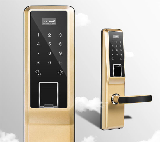 酒店门锁防盗锁厂家宾馆门锁家用锁感应锁IC卡锁电子刷卡门锁直销