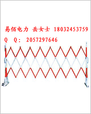易佰1.2*2.5米红白色片式伸缩围栏供应 良心产品 欢迎抢购