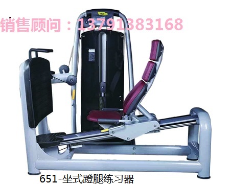 山东奥信德健身器材AXD-651坐式蹬腿练习器健身房商用太空系列