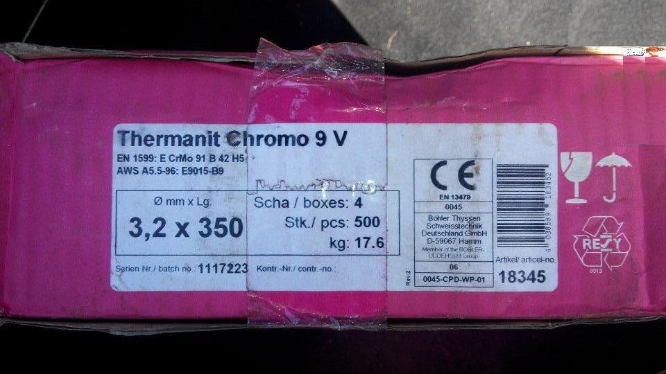 Thermanit Chromo 9V焊条E9015-B9焊条