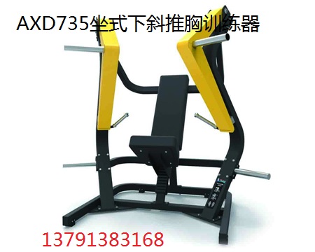 山东奥信德健身器材AXD-735肩部推举机大黄蜂系列力量训练器