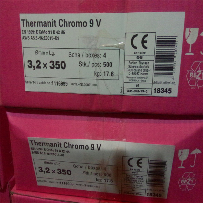 Thermanit Chromo T91焊条	E9018-B9铁粉焊条