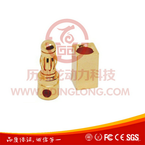 厂家批发方形PCB板香蕉插头铜柱 镀金3.5mm香蕉插头 接线端子