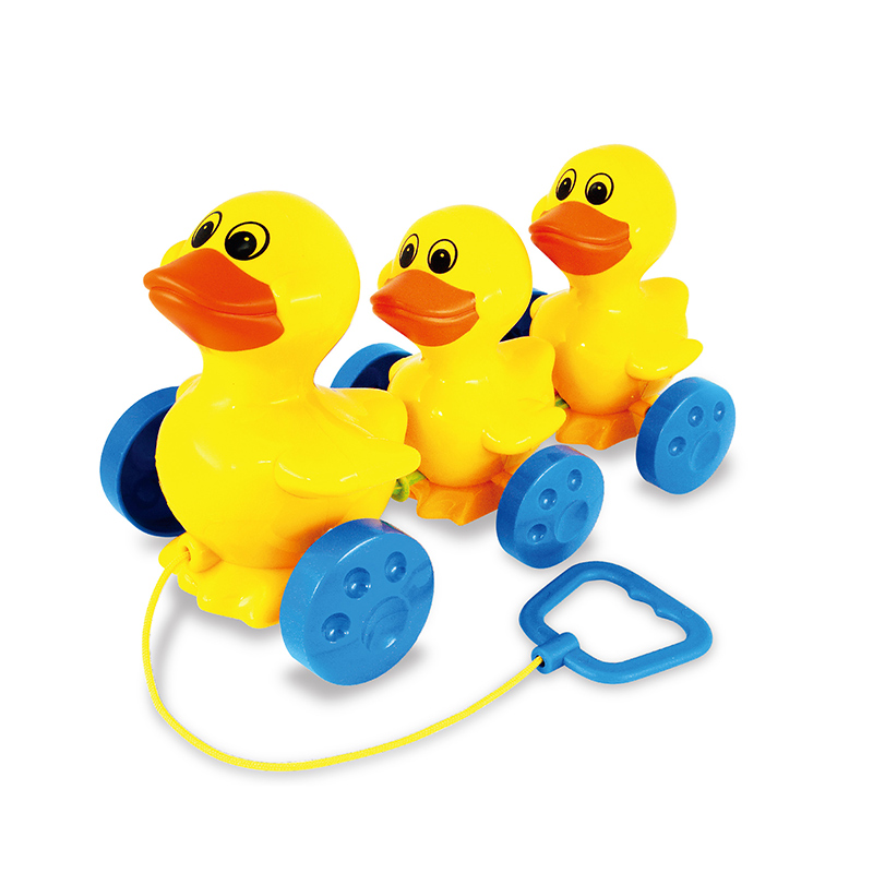 未来玩具先生 幼儿学步益智玩具宝宝学步学爬拉线小黄鸭蹒跚学步鸭
