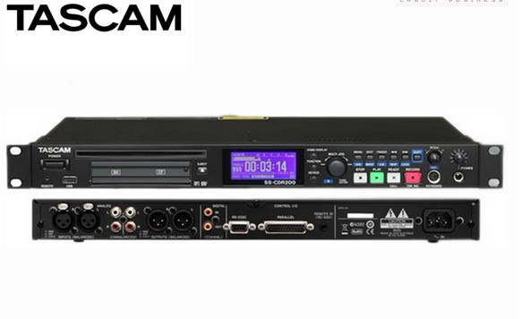 TASCAM SS-R200C 固态录放机 SD CF卡专业机架式数字录音机