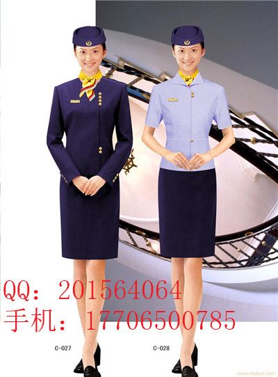空姐制服职业套装   空姐服装  中国空姐服