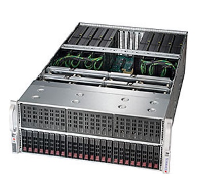 超微4028GR-TR2 8卡GPU 双路服务器准系统 4U机架式