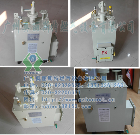 【现货批发】台湾HNT防爆型30KG螺纹接头气化器50KG壁挂法兰接头气化器