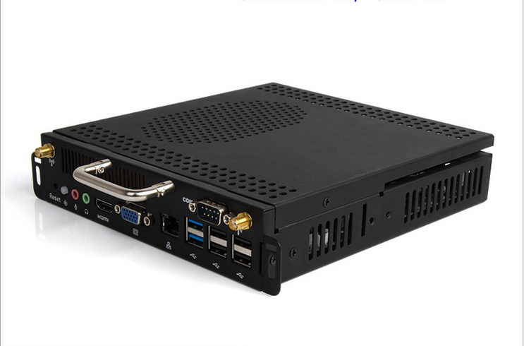 H110全系列6代CPUI3I5I7支持4K*2K高清播放鸿合教学触控一体机OPS插拔式电脑
