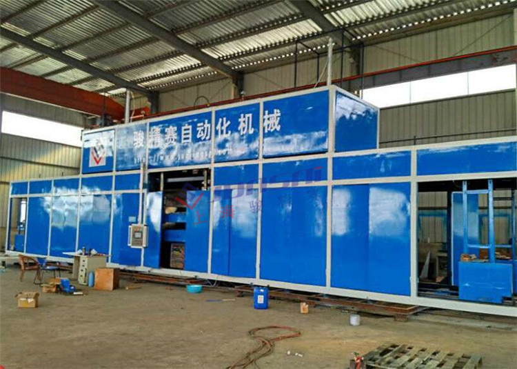 供应ABS物流践板吸塑机 上海骏精赛厂家生产 全自动吸塑机 冲切一体 