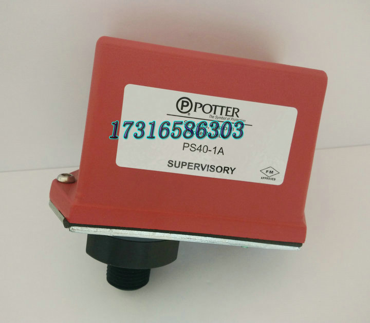 POTTER保特单触点压力开关PS40-1A FM/UL认证
