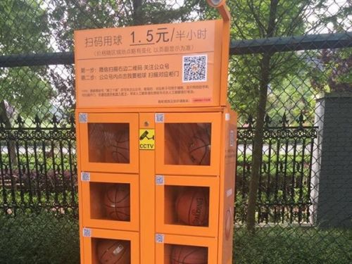 体育馆储物柜 电子篮球柜及共享篮球柜的应用-福源
