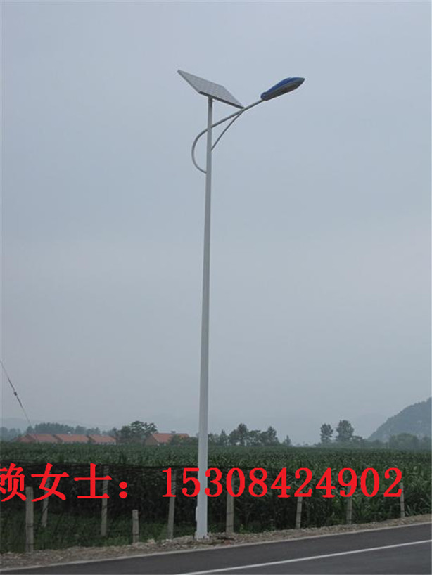 湖南永州农村6米太阳能路灯价格 太阳能路灯批发