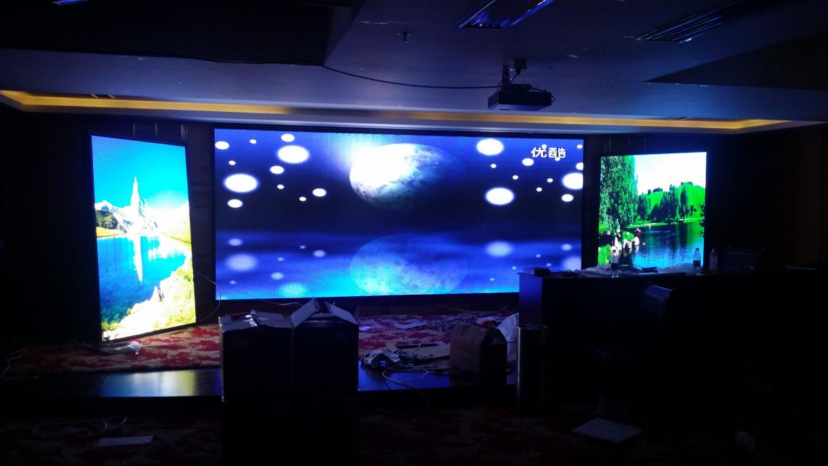 优质室内P5高清全彩led显示屏 会议屏 舞台屏 舞台租赁屏 led电子屏