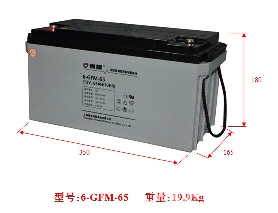 上海复华蓄电池MF12-65价格12V65AH厂家授权经销商报价